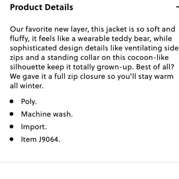 J.Crew Collection Zip Up Plush Faux Fur Teddy Coat - Picture 11 of 11